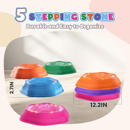 Music & Light Up Stepping Stones