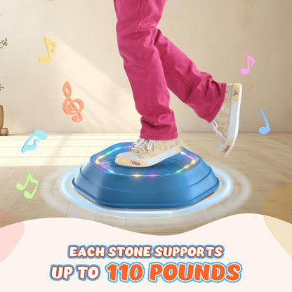 Music & Light Up Stepping Stones